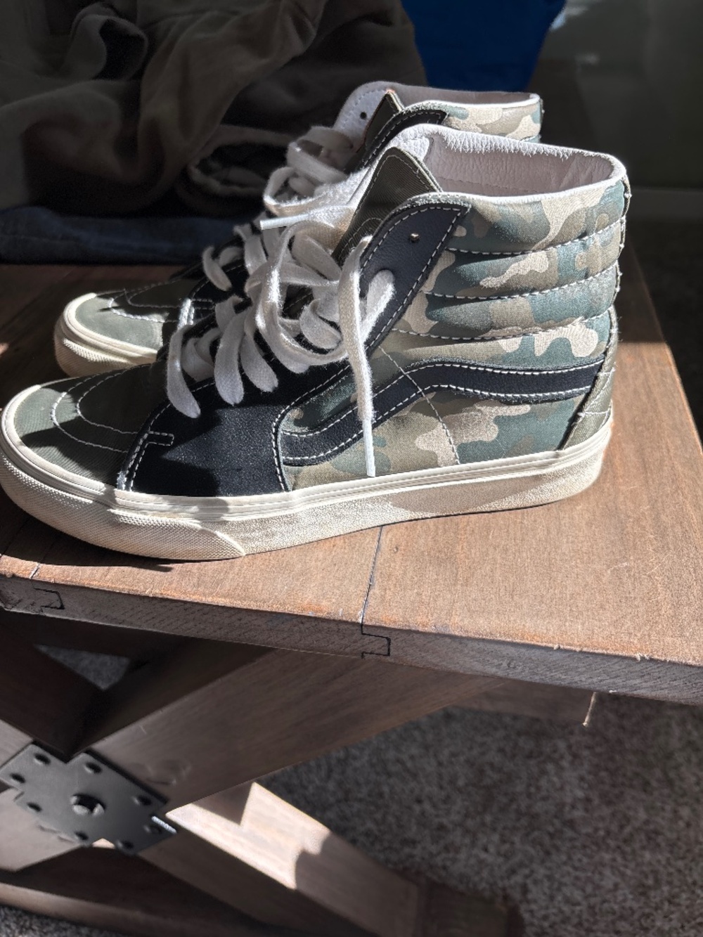 Vans off line camp high tops